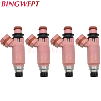

4pcs Auto Parts 195500-3910 16611-AA370 Fuel Injectors Nozzle Pink For Subaru STI WRX Forester 1955003910 16611AA370