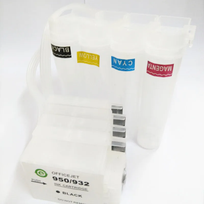 Vilaxh for hp 932 933 CISS refillable ink cartridge for hp 932xl 933xl Officejet pro 6100 3