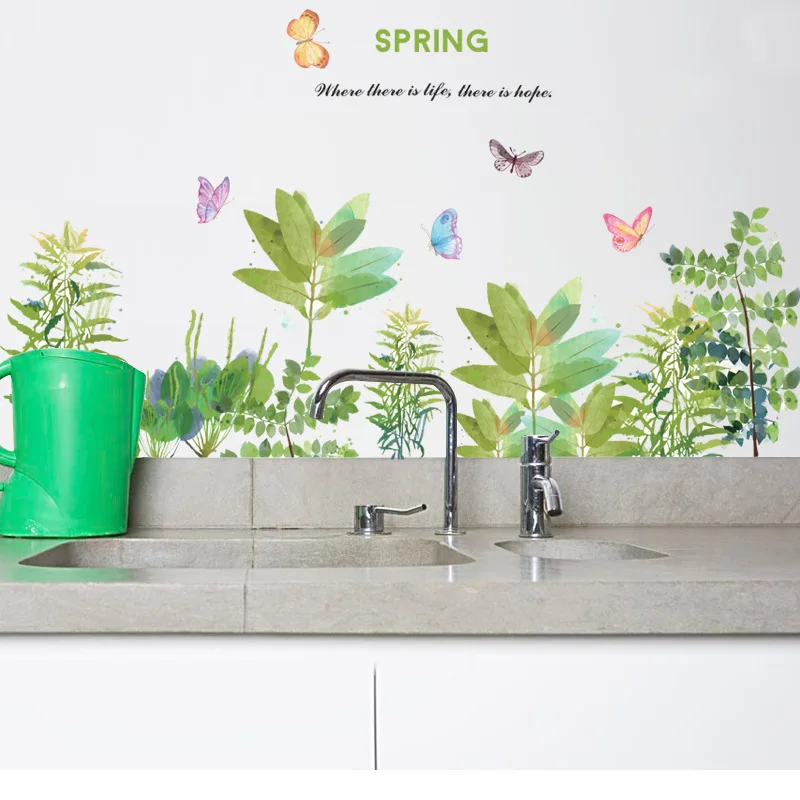 new green grass wall sticker decal green plants art wallpaper pegatinas home house room bathroom new green grass wall sticker decal green plants art wallpaper pegatinas home house room bathroom