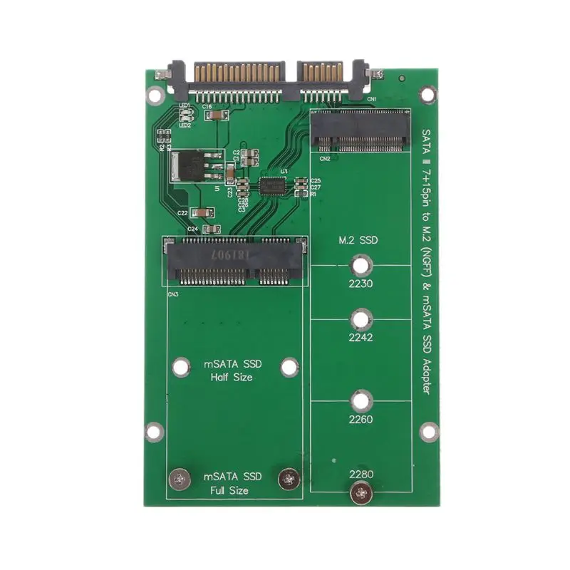 BGEKTOTH SATA 3/6 Гбит/с M.2 B/B+ M ключ NGFF или mSATA SSD SATA III адаптер карты Лидер продаж