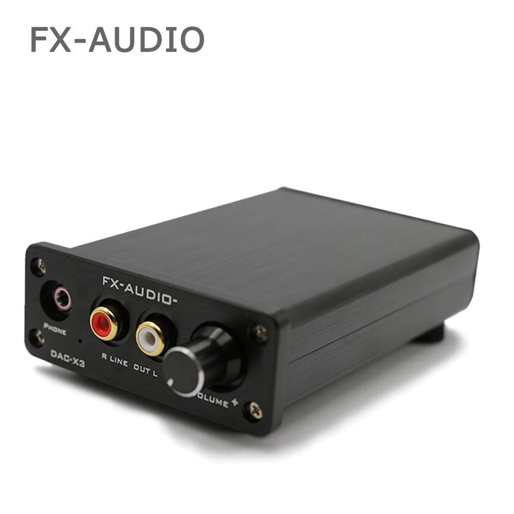 

FEIXIANG FX-AUDIO DAC-X3 Fiber Coaxial USB Decoder 24BIT/192Khz USB DAC Headphone 192khz Decoder audio amplifiers
