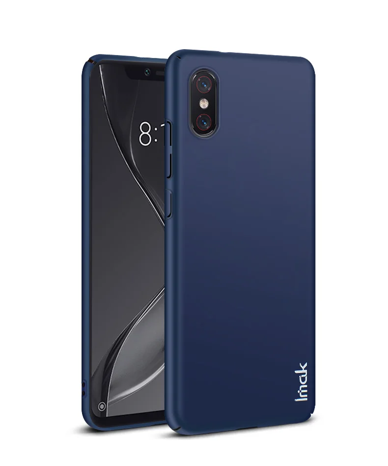 IMAK Jazz чехол для телефона для Xiaomi Mi 8 Explorer edition чехол для ПК Жесткий матовый задний Чехол защита экрана защитная оболочка