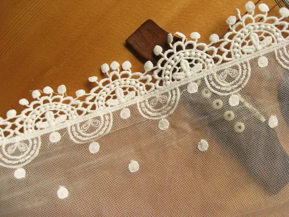 vintage bridal lace fabric