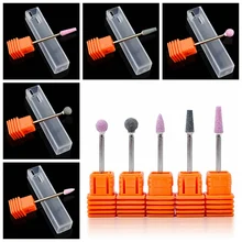Сверло для дизайна ногтей, кварцевый камень, вращающийся кутикула, чистый резак, пилочка, фрезерный станок для электрического маникюра, инструмент для педикюра, аксессуары