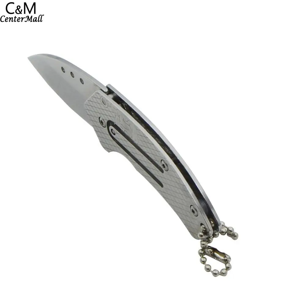 Складной нож Мини с брелок для ключей для выживания инструмент кемпинговая цепь Открытый Нож EDC карманный многофункциональный нож набор инструментов
