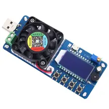 Fx35 35W Constant Current Electronic Load 25V 5A Usb Battery Power Tester Discharge Capacity Tester Meter 12V 24V
