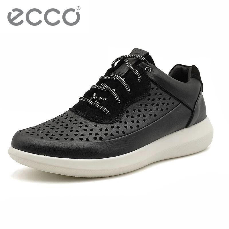 

Ecco2019 brand new original outdoor casual soft casual men's shoes comfortable fashion home wild black men's shoes