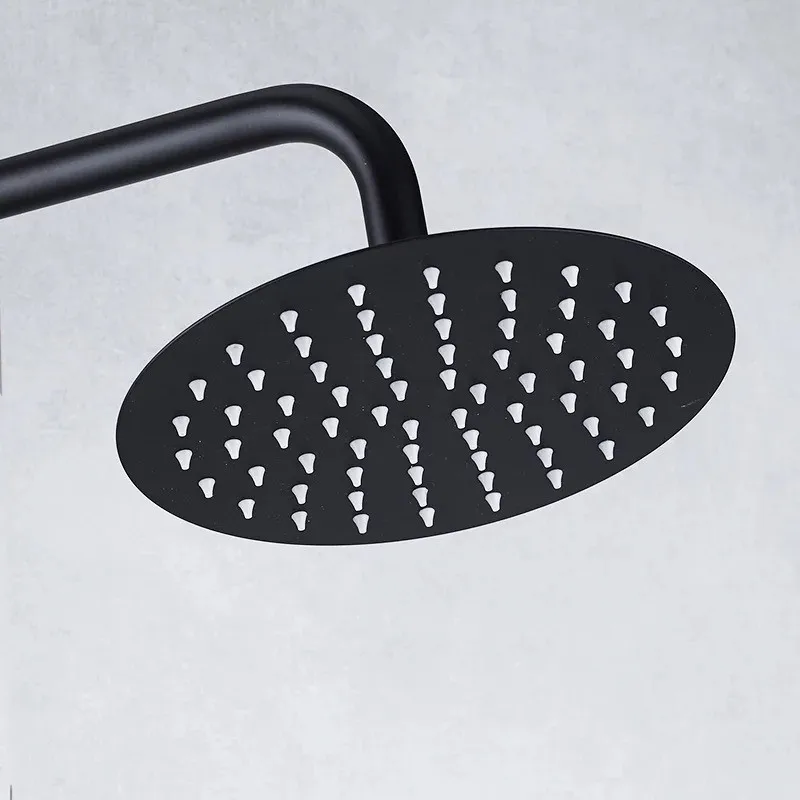 Preise Reines Schwarz dusche set mit bidet dusche badezimmer thermostat dusche set schwarz Badewanne schwarz bidet dusche set MJ9889