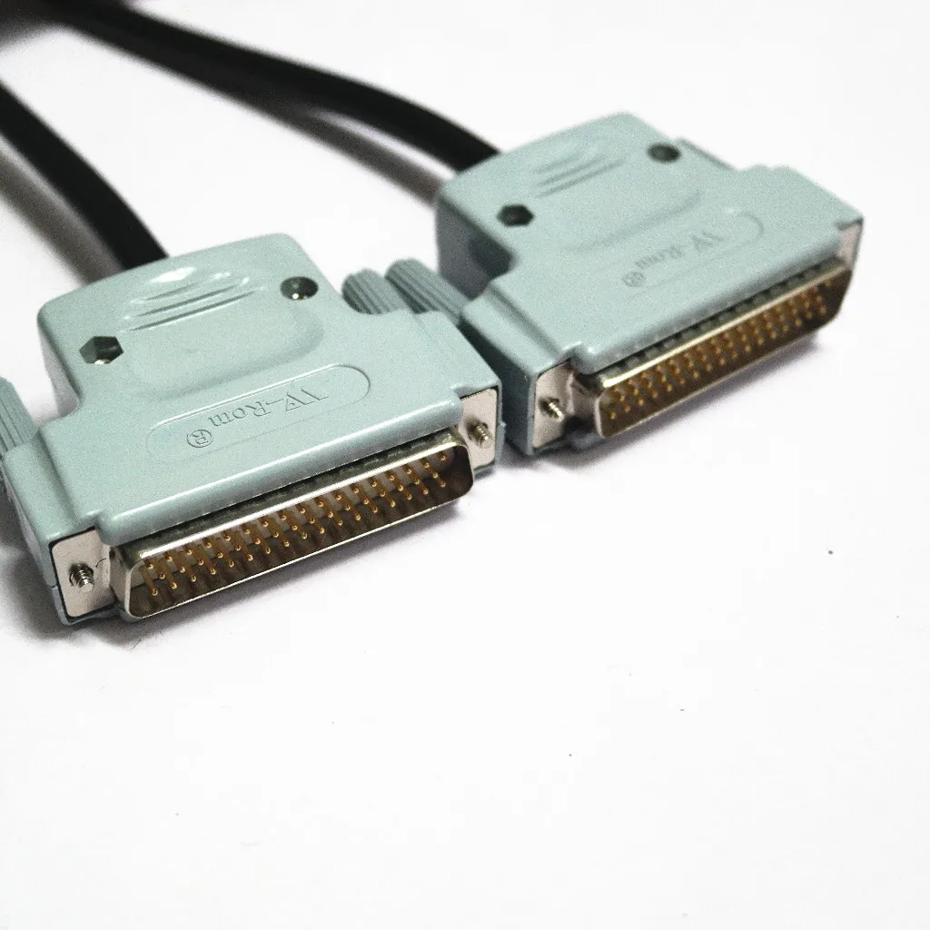 

DB50 HDB50 50-pin Extension Cable, Male to Female, Male to Male, Female to Female, Length Customizable, Plastic or Metal Cases