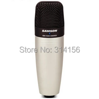 

Original SAMSON C01 Condenser Microphone for recording vocals, acoustic instruments and for use as and overhead drum mic