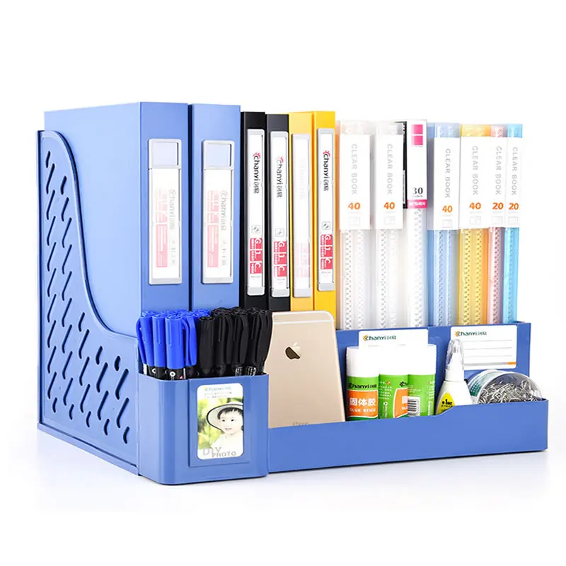 

Office Supplies File Rack Thickened Iarge Four File Frame File Tray File Basket