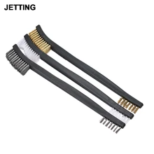 3 шт./компл. мини-проволочная кисть Набор Латунь нейлон щётка для чистки кухонная домашняя принадлежность щетка для очистки