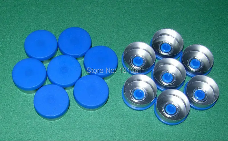20mm blue flip off caps