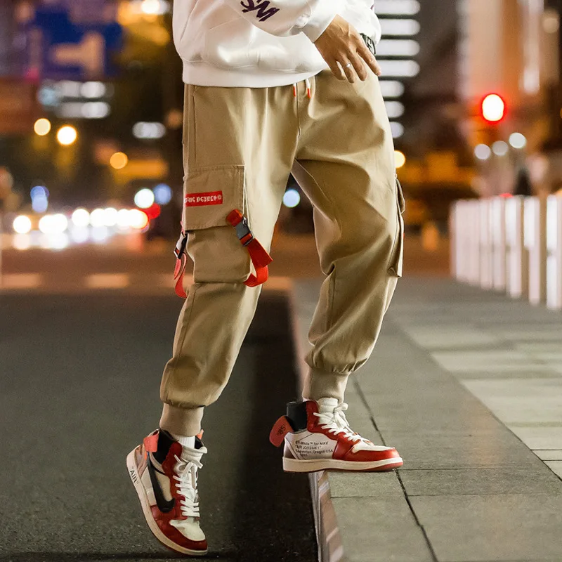 Мужские повседневные брюки свободные удобные дикие Студенческие Брюки супер красивый комбинезон большой размер 4XL 5XL