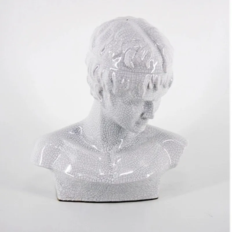 

Figures Half-Length Photo Or Portrait David Statue European Style Home Furnishing Articles G1192