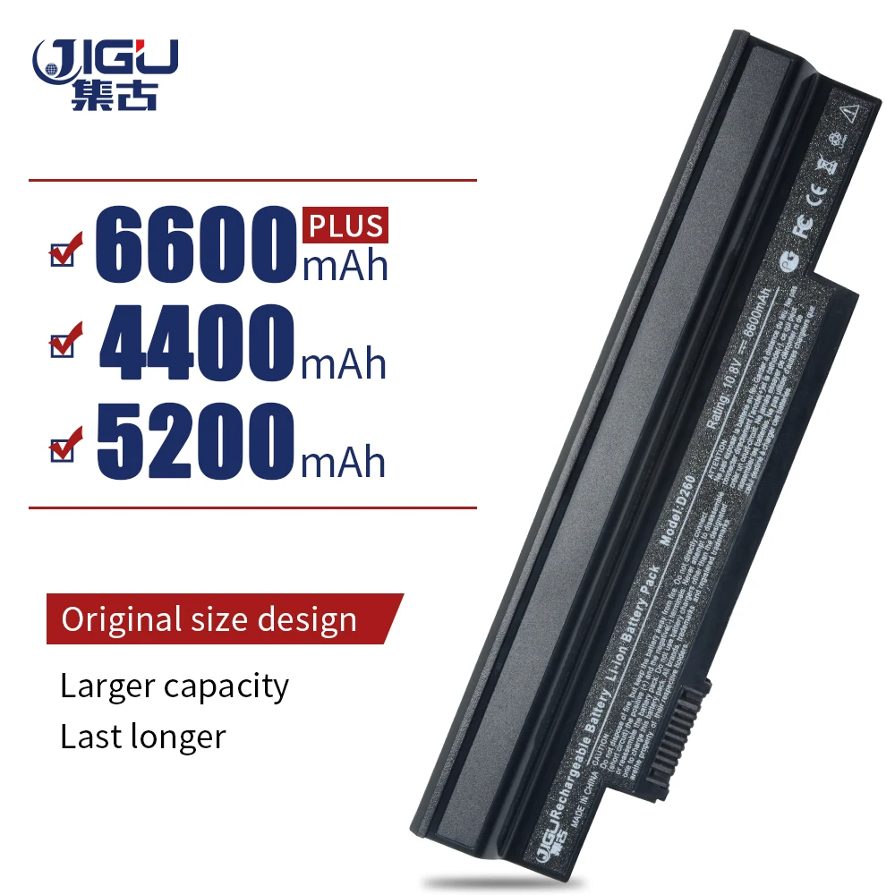 Аккумулятор JIGU для ноутбука Acer Aspire One 532h 533 AO533 NAV50 Series UM09G31 UM09G51 2067 UM09H36 R123 UM09H31