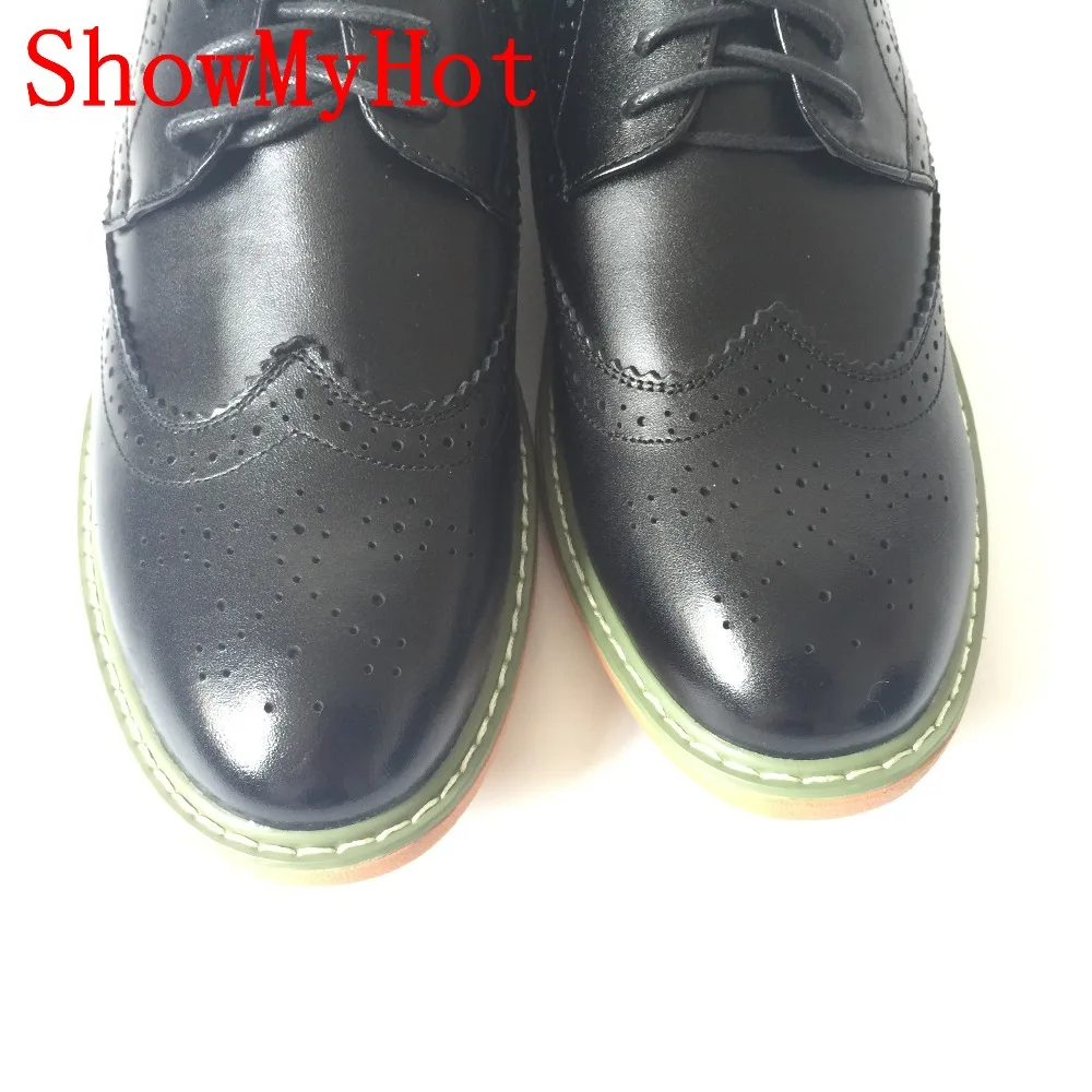 Flats Genuíno cinza Vestido marrom Couro Sapatos Esculpida Até Oxfords Homens Preto colorido Rendas Retro Negócios Tassel De multi Britânico Bullock Brogue qB4xgE