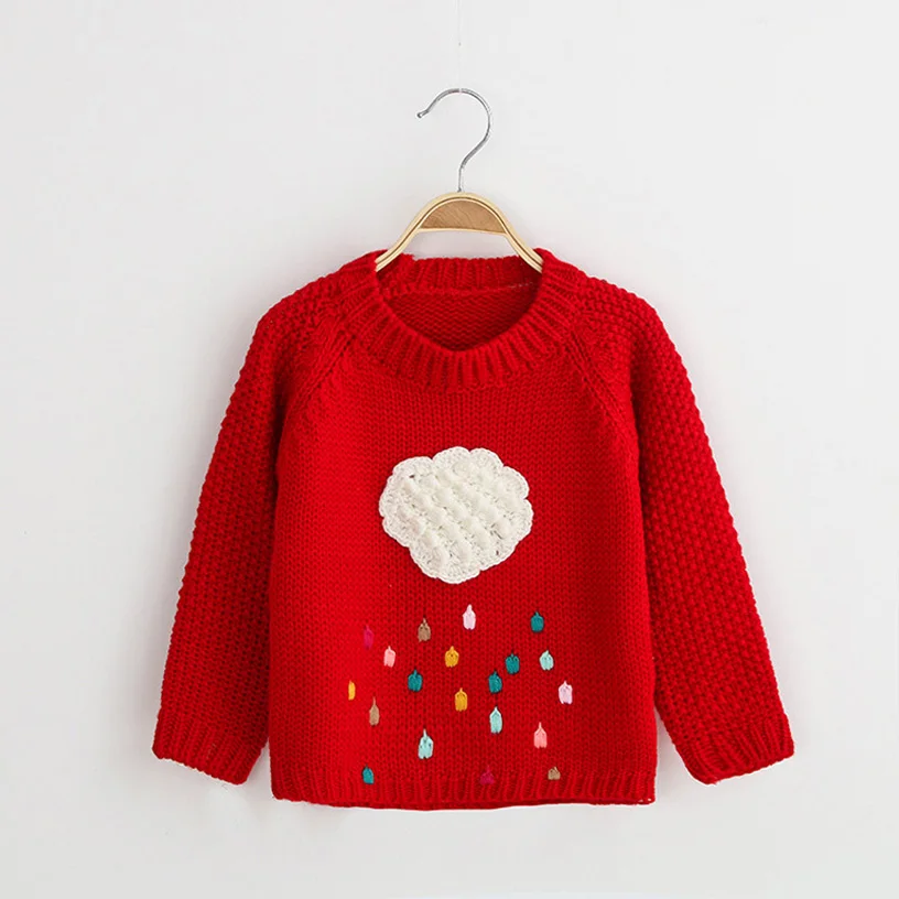 New Toddler Boys Sweater Girls Knitwear Pullover Sweaters Kids Children