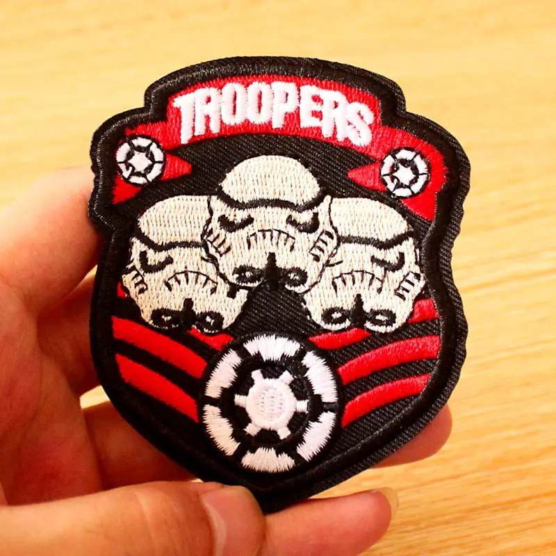 

DIY Clothes Accessories Patches For Clothing Star Wars Patch Embroidered Iron on Patches On Clothes Stripe Sew on Military Patch