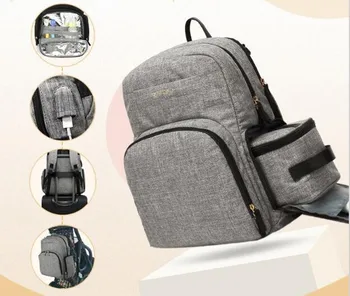 

2020New Multi-function Mummy bags Large Capacity Handbags Waterproof and Durable Commuter Bags Choice of Businessmen USB