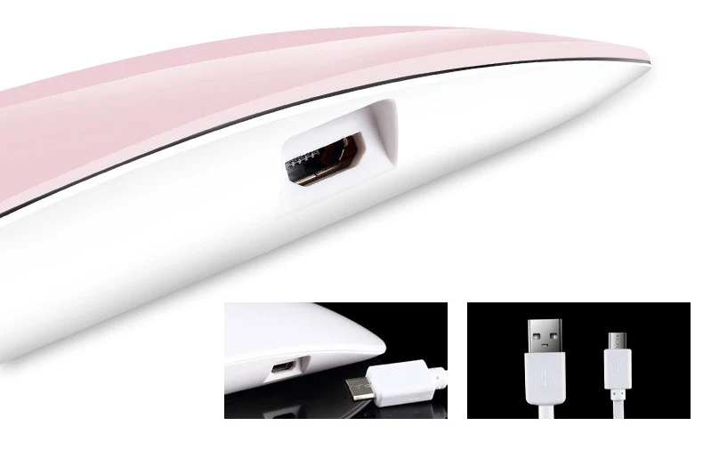 EUSCI SUNmini УФ-светодиодный мини-светильник, Портативная Сушилка для ногтей с usb-кабелем, сушилка для гель-лака для ногтей, подарок для домашнего использования в путешествиях