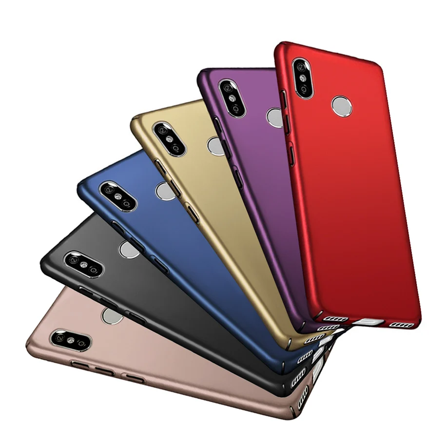 

Matte Hard Pc Plastic Full Body Phone Case Cover For Xiaomi Mi 9 8 SE A1 A2 Lite Pocophone F1 Play Redmi 6A Note 5 6 7 Pro S2 Go