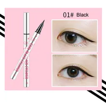 Hot Sell Black Waterproof Liquid Eyeliner Makeup Cosmetics Long-lasting Eyeliner Eye Makeup Cosmetic Drop Shipping