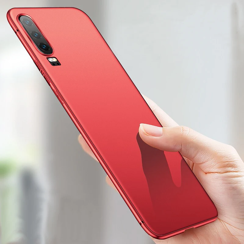 

Hacrin Case For Huawei P30 Pro Case Anti-Fingerprint Bumper Back Cover Ultra Thin Frosted Matte Cover For Huawei P30 Case Funda