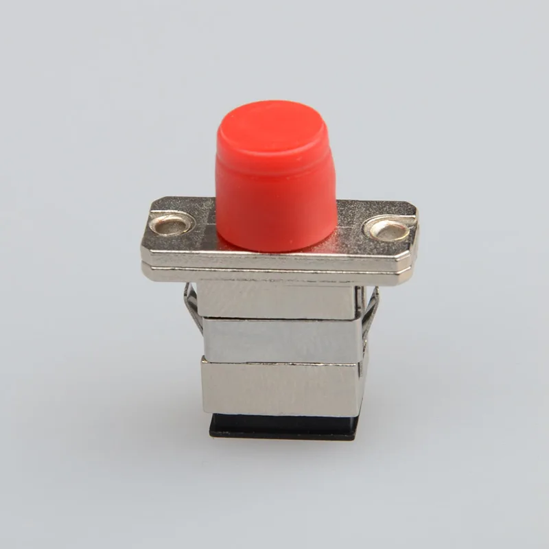 

10PCS/bag FC to SC adapter Simplex mode Fiber optic Adapter SC Optical fiber coupler FC-SC Fiber flange FC connector wholesale