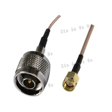 Заводская распродажа радиочастотный коаксиальный кабель N в SMA разъем N штекер в SMA Штекер кабель RG316 Pigtail 15 см