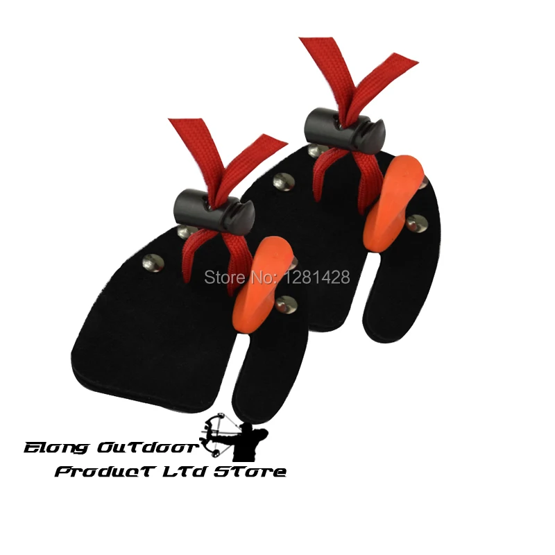 Buy 1X Right Hand Leather Finger Tab For Archery Bow