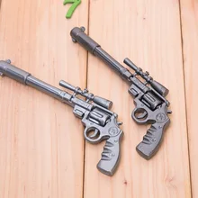 40 шт./лот ручка-Револьвер/Детские игрушечные пистолеты шариковая ручка/студенческие призы/творческие канцелярские принадлежности/детский подарок