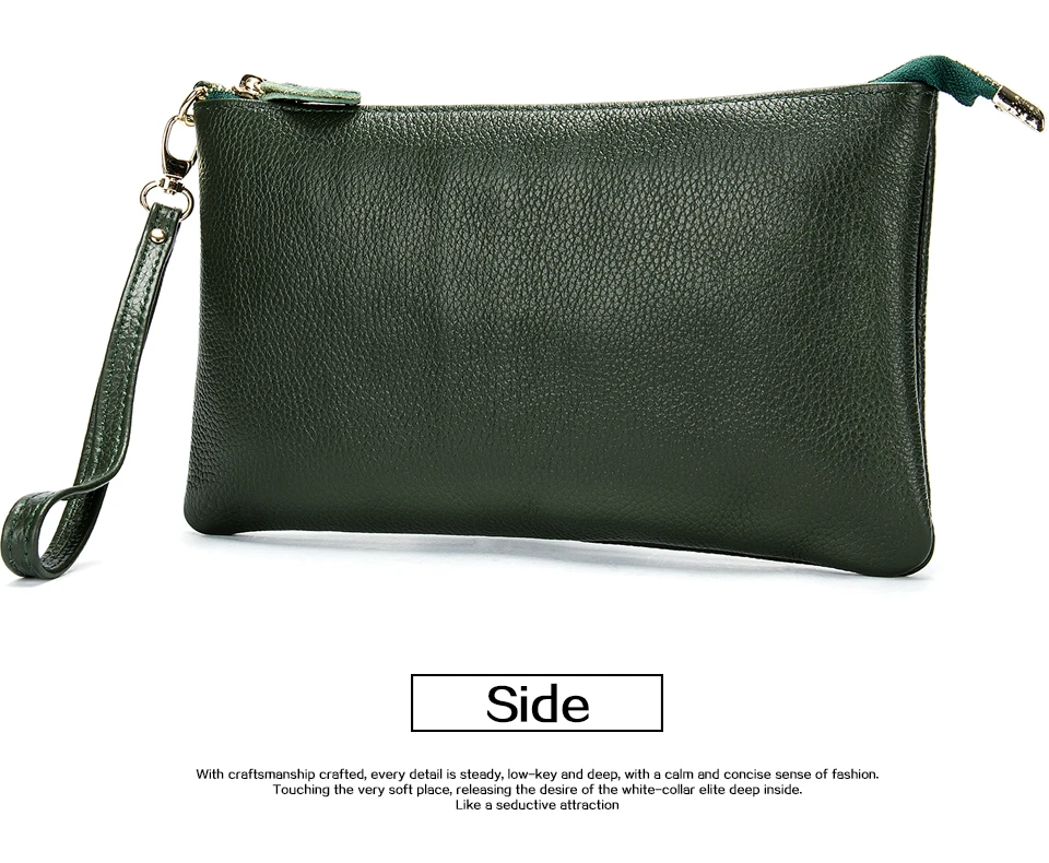 Wallet Female Card Holder Coin Purse Women Genuine Leather Long Wallet for Credit Cards Bag Purses for Women Shoulder Bags 26