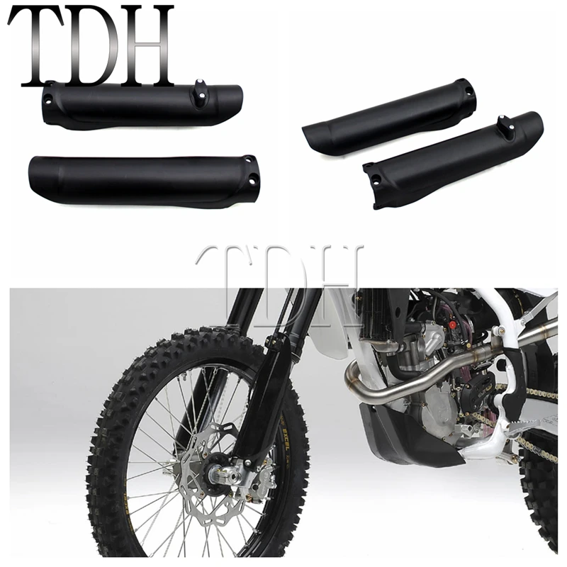 

Black Motorcycle Front Fork Guards Dirt Bike Enduro Supermoto For Husqvarna TC TE FC FE 125 250 KTM XC SX-F EXC SX 250 2013-2016