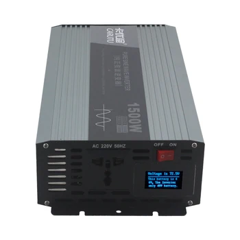 

Sustain 1500W peak 3000W pure sine wave power inverter 12v 220v 230V Vehicle inverter for 1P air conditioner /electric kettle