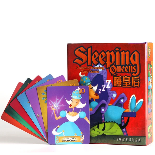 sleeping queens queen children s educational toy card game board