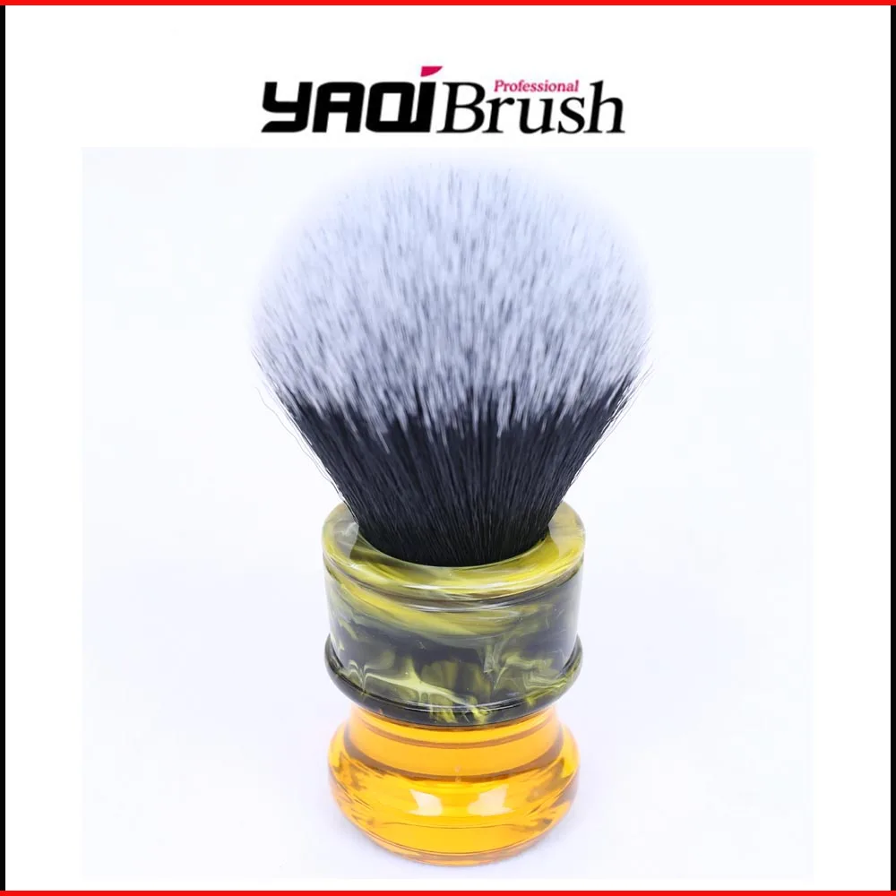 Yaqi Sagrada Familia Black/White Synthetic Fibre Men Shave Brushesin