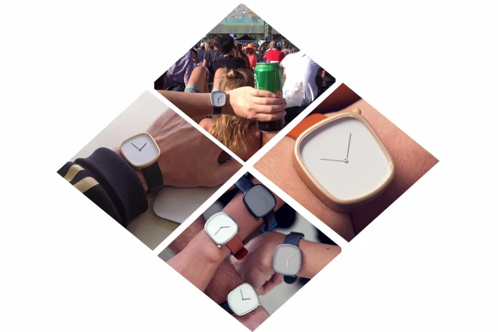 irregular figure watch