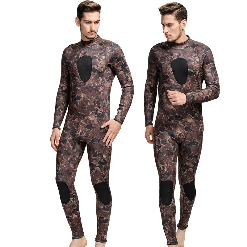

SBART 3MM Rubber Neoprene Wetsuit Men Diving Suit One Piece Swimming Scuba Freediving Swimsuits 2018 CO