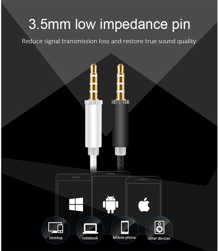 Electroplate Stereo Bass Earphone Earbuds 3.5mm Sport Headset Wired Headsets In-Ear Earphones With Microphone Hands Free Earbud