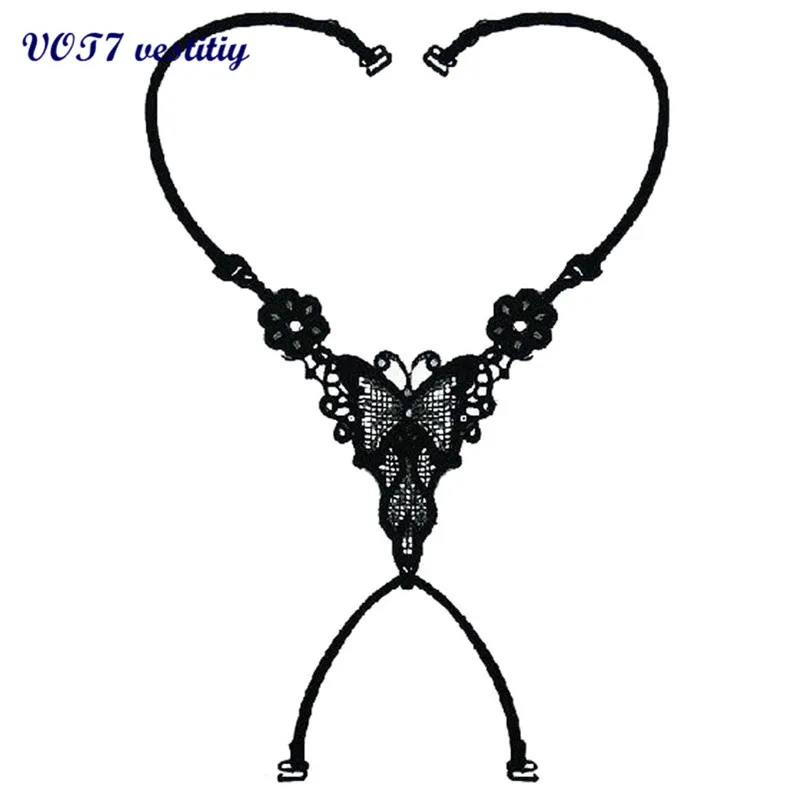 Black&White Intimates bra straps decorate sexy Women Bra part