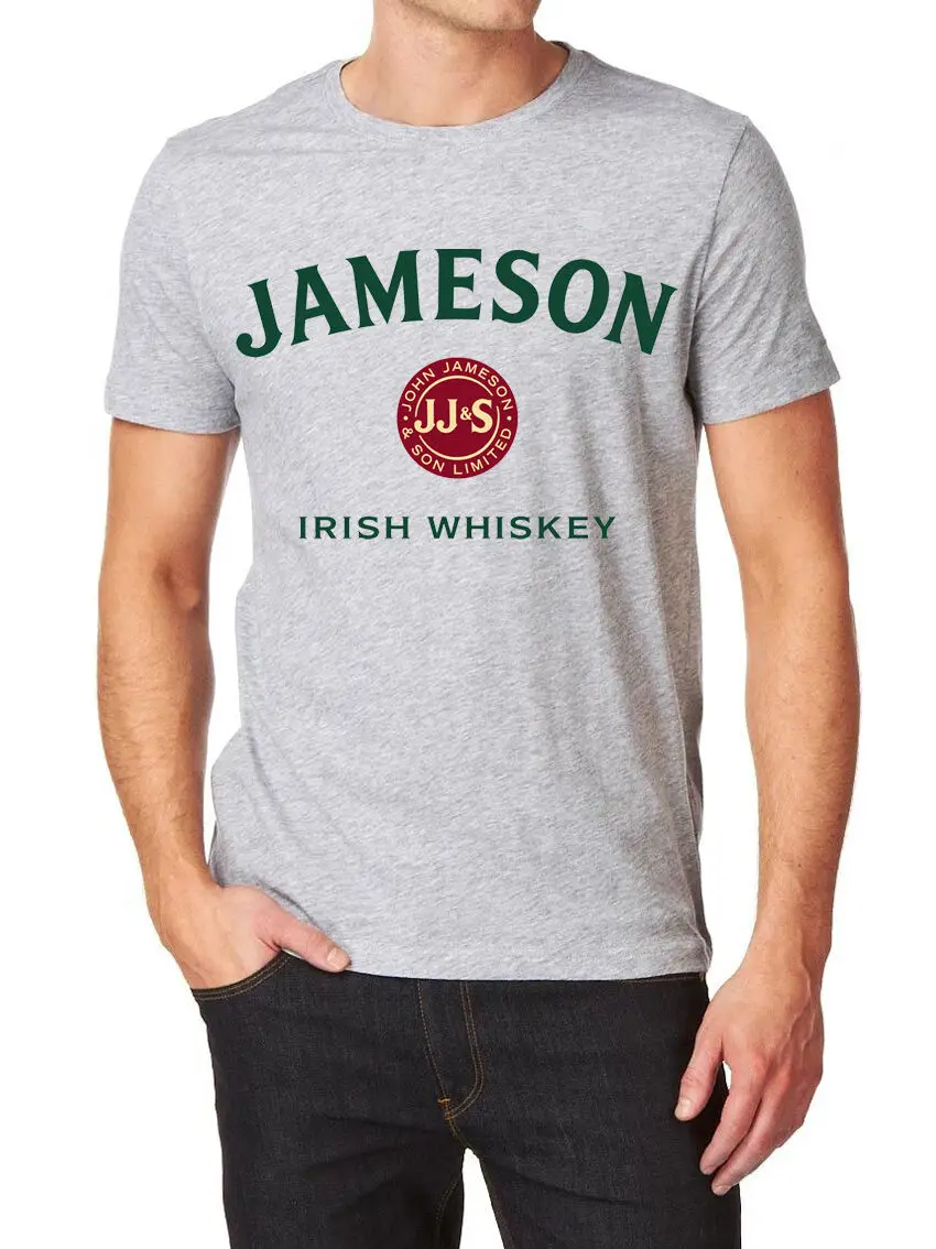 Футболка с логотипом Jameson Irish Whiskey от epson | Мужская одежда