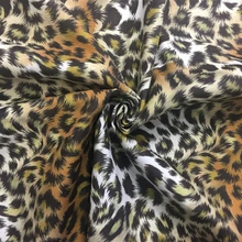 Модный животный Леопардовый принт домашний Стул Обивка диван кресло бархатная ткань декоративная ткань для подушек 140 см по метрам