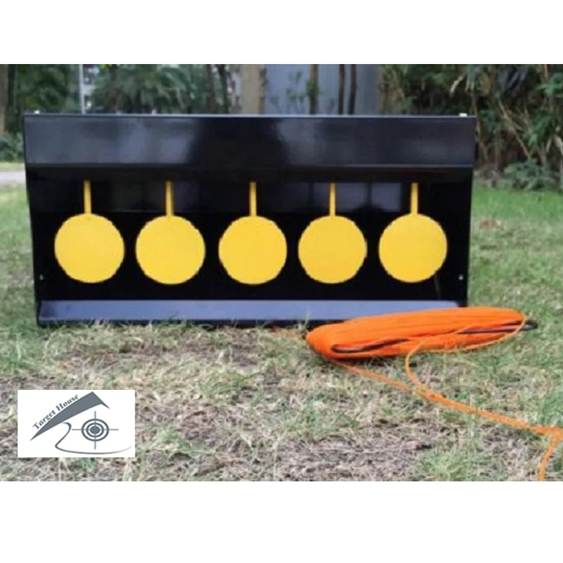 Black Pellet Trap with Yellow Target Plates (Also suitable for