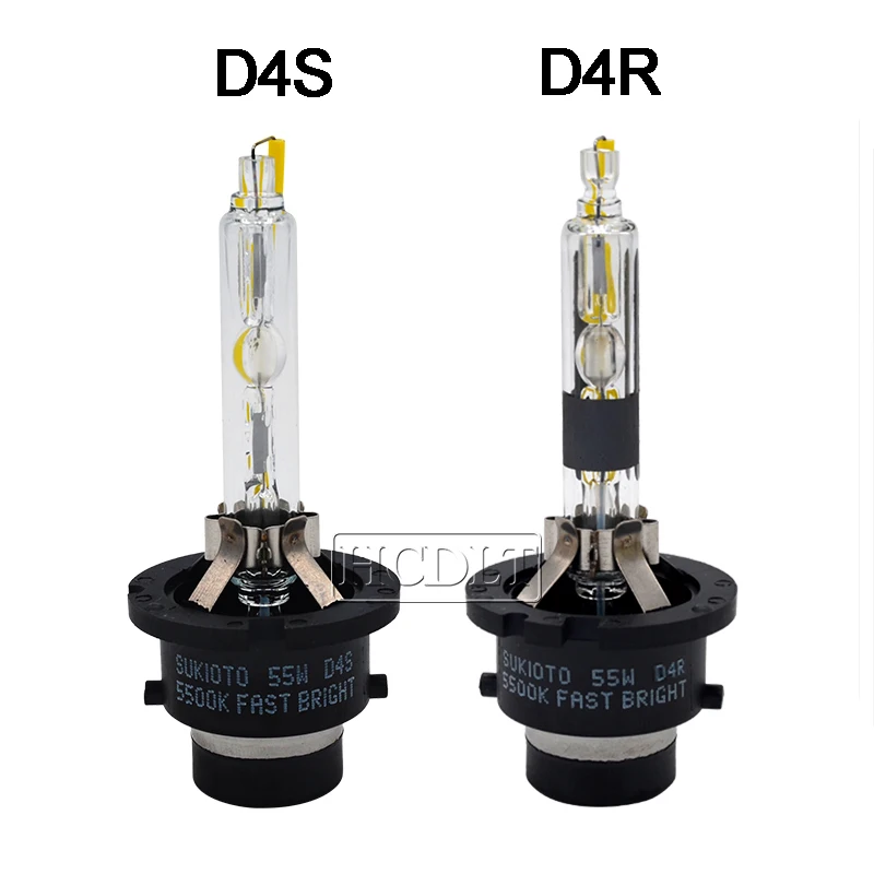 HCDLT Xenon D2S 55W Fast Bright 5500K D2S D4S Xenon Bulb D2R D4R Auto Car Headlight Lamp D2H Projector Bulb HID 55W D2S D4S Bulbs (7)
