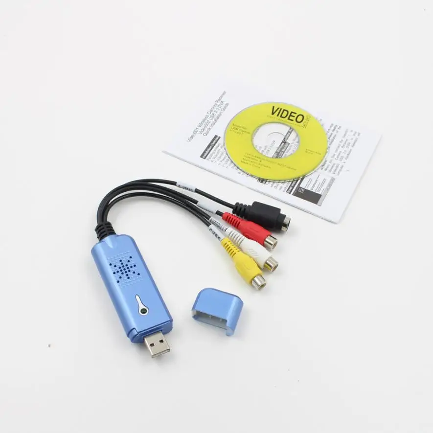 HIPERDEAL USB 2,0 конвертер аудио видео Захват адаптер для Win XP 7 8 10 NTSC PAL Горячая 18Jan26 Прямая поставка F