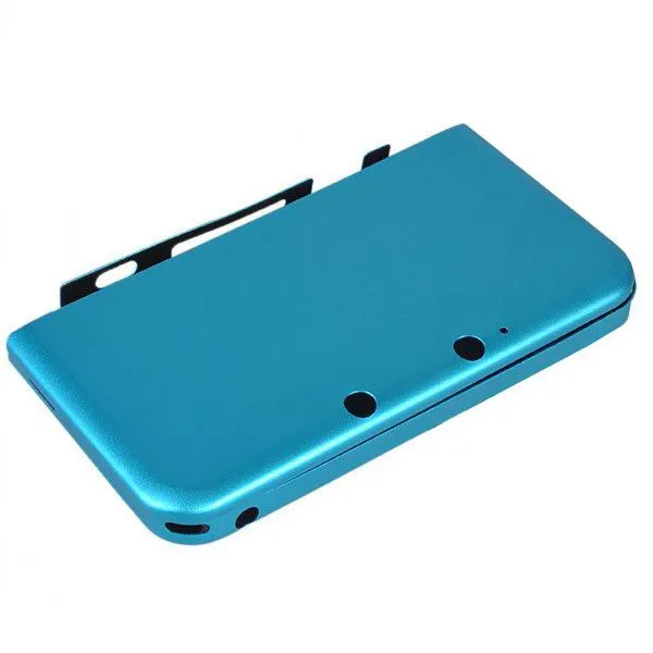 Светло-голубой противоударный жесткий алюминиевый металлический корпус чехол для nintendo 3DS XL LL