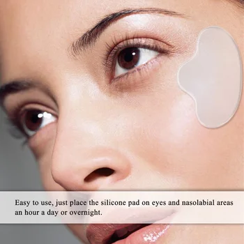 

Anti Wrinkle Eye Face Pad Reusable Medical Grade Silicone Invisible Nasolabial Folds Anti-aging Mask Prevent Face Wrinkle