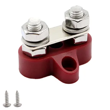 

M8 48V Dual Terminal Stud Heavy Duty Power Distribution Block For Car Boat Marine Trucks Accessories