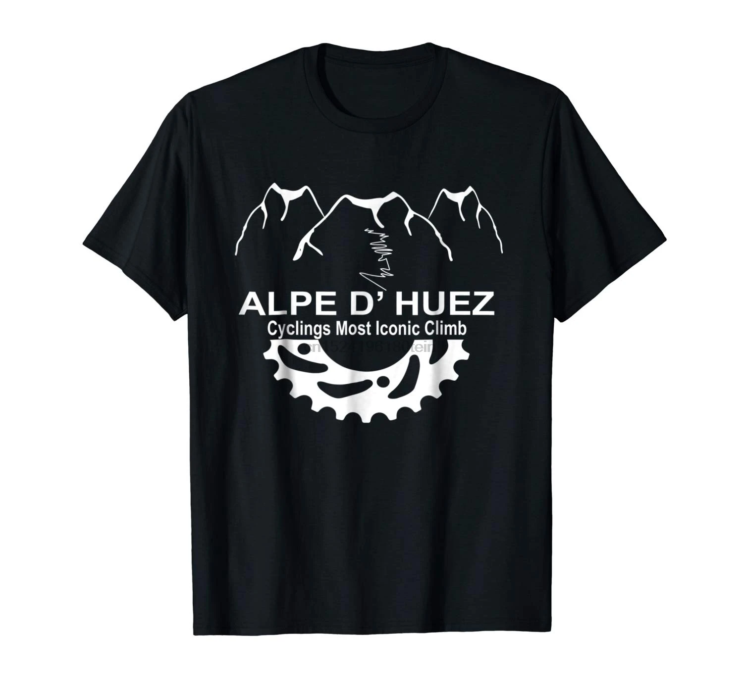 

Tour France Alpe D' Huez Climb Novelty Cycling Gift T Shirt Men Cotton T-shirt